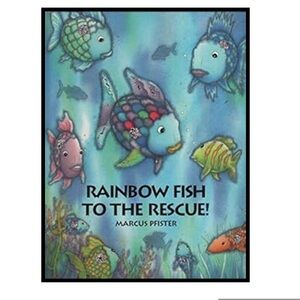 BUNDLE & SAVE🦈 Rainbow Fish & To The Rescue! Hardcover by Marcus Pfister